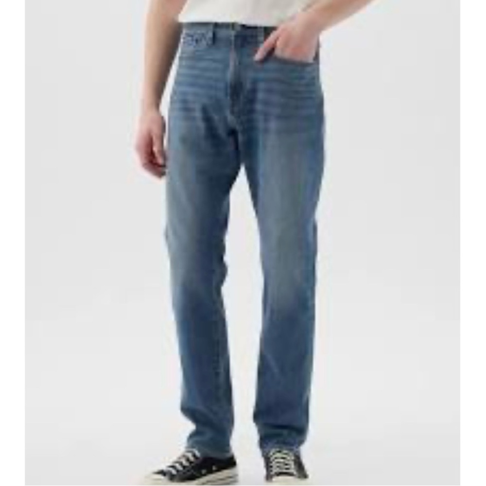 Gap Athletic Slim Jeans Medium Wash GapFlex Stretch Men’s 31x30